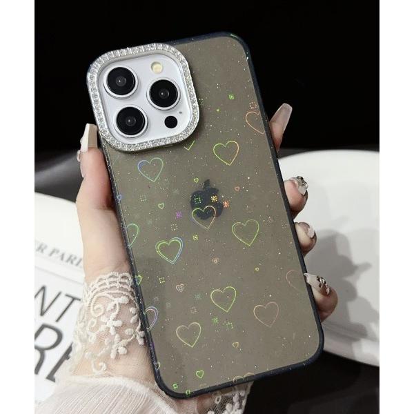 スマホケース F＆D : オーロラハート iPhoneケース / 15 / 16 / Plus / ...