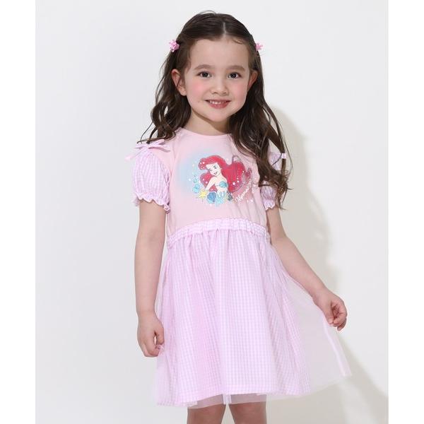 ワンピース ディズニー プリンセス / ギンガムワンピース 0323K キッズ 子供服 女の子