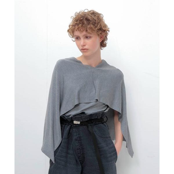 ニット セーター high twist silk cape(ハイツイストシルクケープ) レディース