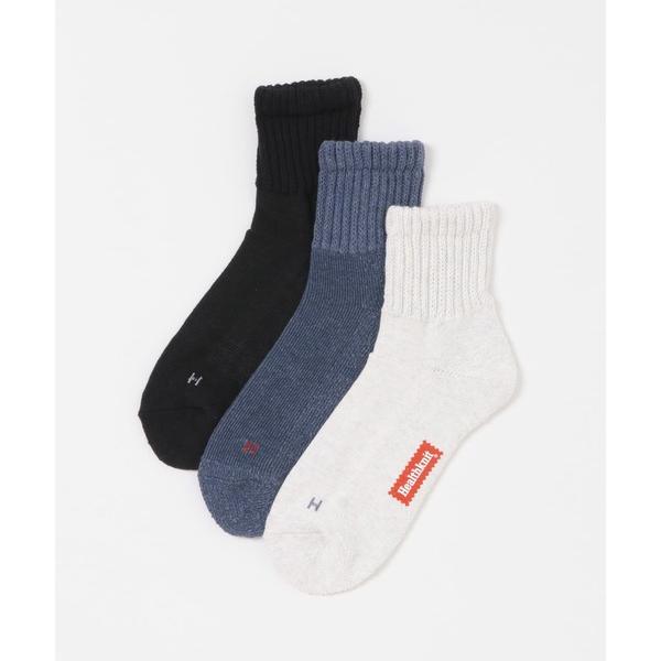 靴下 Healthknit　シンカーミドルソックス3P メンズ