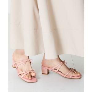 Riz raffinee リズ ラフィーネ バックストラップサンダル （ブラック