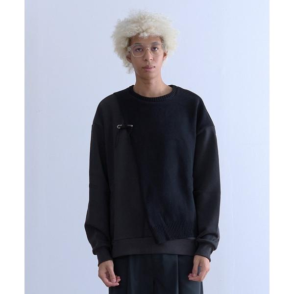 トレーナー スウェット DISCOVERED MIX KNIT CUTSEWN メンズ レディース