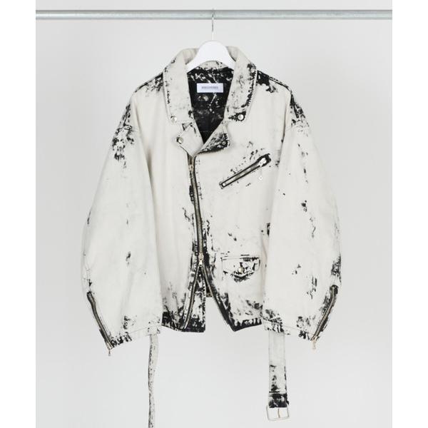 革ジャン ライダース DISCOVERED BLEACH W RIDERS BLOUSON メンズ ...