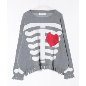 セーター ニット DISCOVERED BONE KNIT メンズ