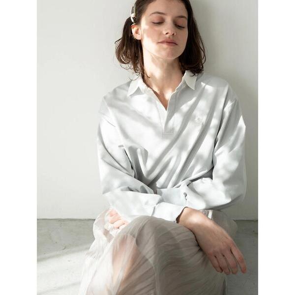 tシャツ フラワー刺繍ラガーシャツ「2025spring catalog item」 レディース