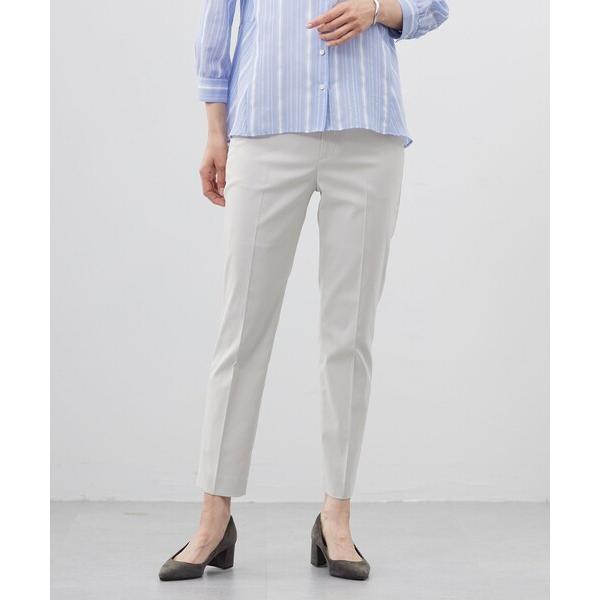 パンツ 「セットアップ対応・洗える・撥水」コットンFITTY テーパード パンツ レディース
