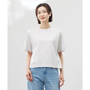 tシャツ 「洗える」スパンコール Tシャツ レディース : ZOZOTOWN