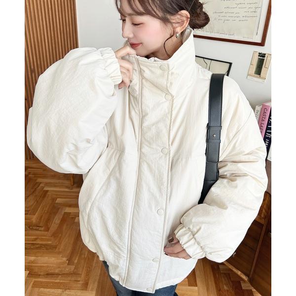 ブルゾン ジャンバー 裏キルトナイロンモンスターブルゾン レディース