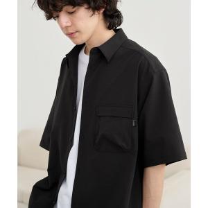 シャツ 「C.Mt」AIRCOメッシュストレッチシャツ　通気性/防しわ機能付き メンズ