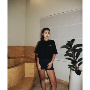 ラッシュガード RVCA レディース MINI RVCA UTILITY SS TEE サーフTシャツ 「2025年春夏モデル」/ルーカ水陸両用UVケ