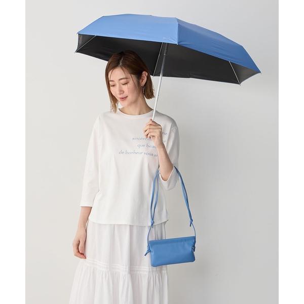 折りたたみ傘 「Wpc.」日傘折りたたみ 遮光ノーブルベーシック ミニ「完全遮光100％ 完全UVカ...