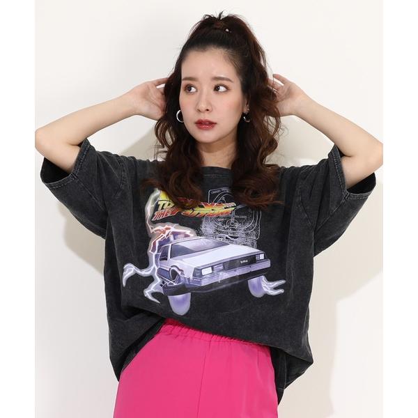 tシャツ 「綿100％」 親子お揃い バック・トゥ・ザ・フューチャー グラフィックTシャツ 0368...