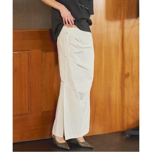 スカート Side Slit Tuck Tight Skirt/サイドスリットタックタイトスカート