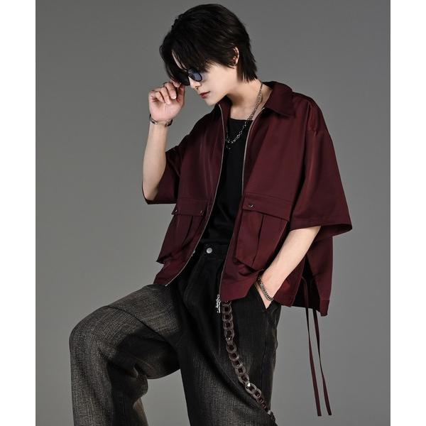 シャツ military super gimmick shirt blouson メンズ レディース