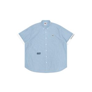 A BATHING APE（アベイシングエイプ） シャツ ONE POINT STRIPE BD
