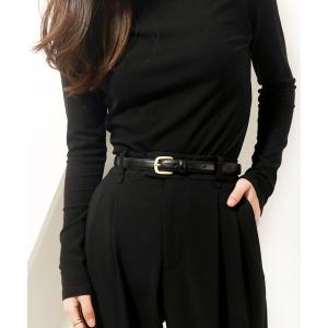 ベルト 「牛革」レディースメンズ兼用シンプルプレーンバックルレザーベルト レディース メンズ