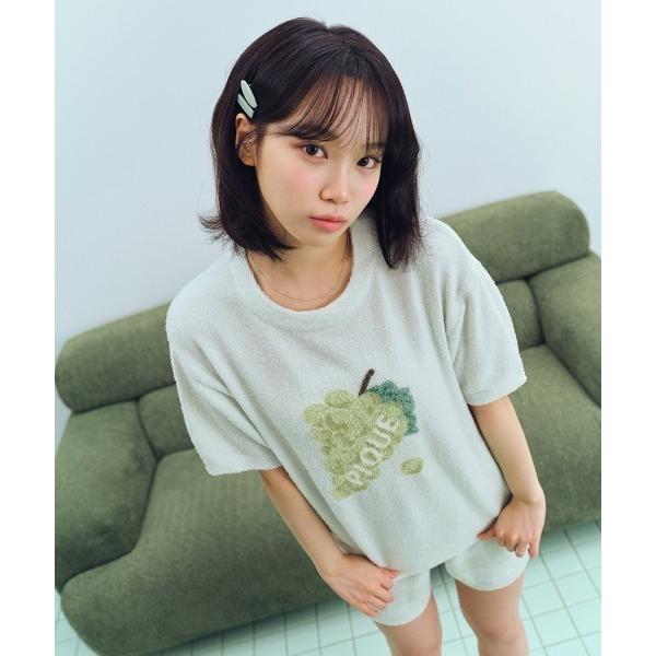 パジャマ ルームウェア フルーツジャガードプルオーバー レディース
