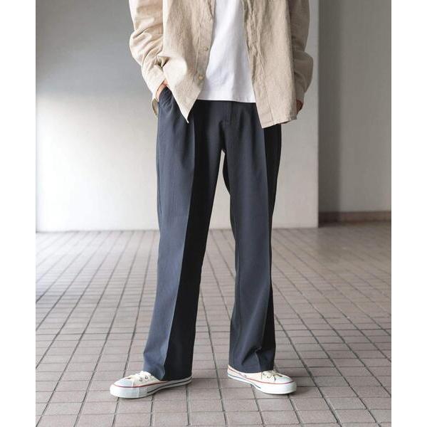 パンツ 「セットアップ対応」ヨウリュウ1-tuckテーパードパンツ メンズ