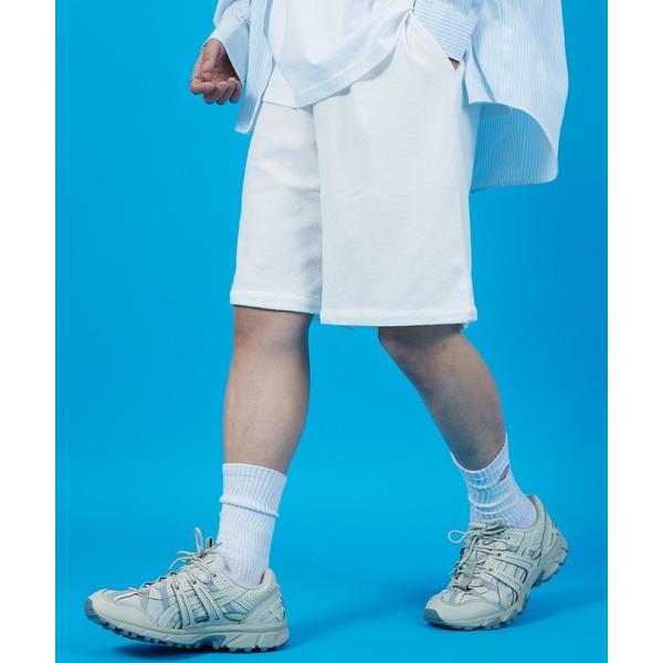 パンツ 「SIDEWAY STANCE」パイル地 ショートパンツ メンズ レディース
