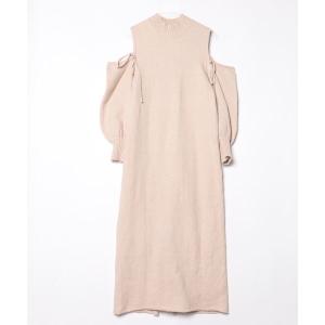 「muguet」 ニットワンピース FREE ベージュ レディース