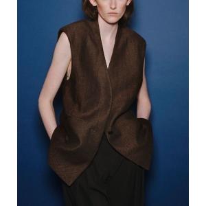 ベスト ジレ TODAYFUL Linen Over Vest 12510107 レディース