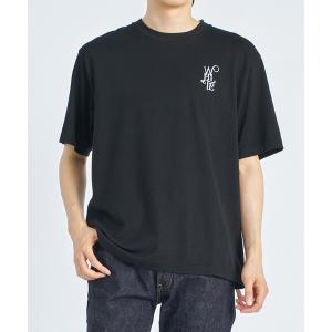 tシャツ 「White Mountaineering / ホワイトマウンテニアリング」WM LOGO EMBROIDERY T-SHIRT メンズ