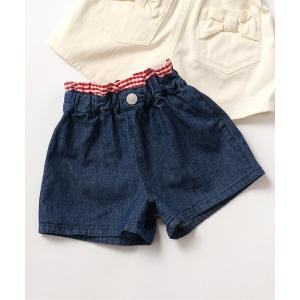 パンツ 「WEB限定/ジュニア対応」バックリボンフリルショートパンツ キッズ 子供服 女の子｜ZOZOTOWN Yahoo!店