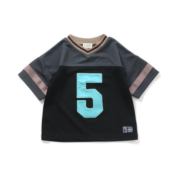 tシャツ 「ジュニア対応」ナンバリングゲーム半袖シャツ キッズ 子供服 男の子 女の子