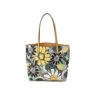 トートバッグ 花柄プリントリバーシブルトート レディース - 最安値
