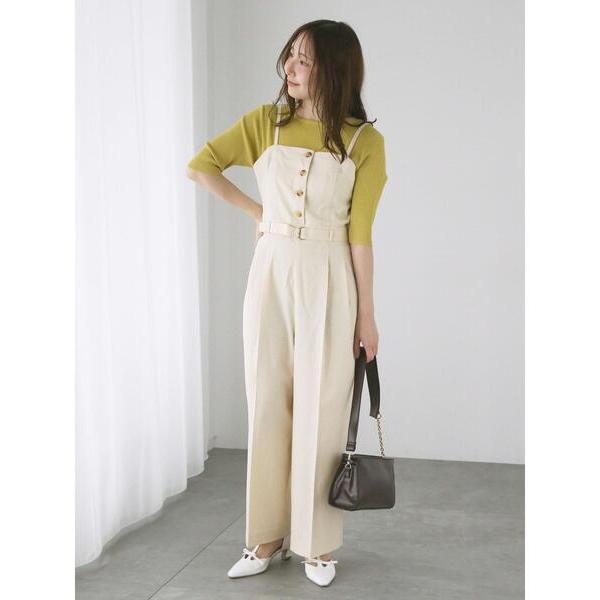 サロペット オーバーオール フロントボタンサロペット「2025spring catalog item...