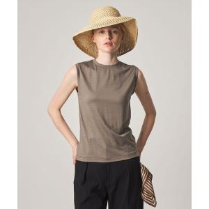 タンクトップ ノースリーブ 「Steven Alan」ウールジャージー ノースリーブ Tシャツ レディース