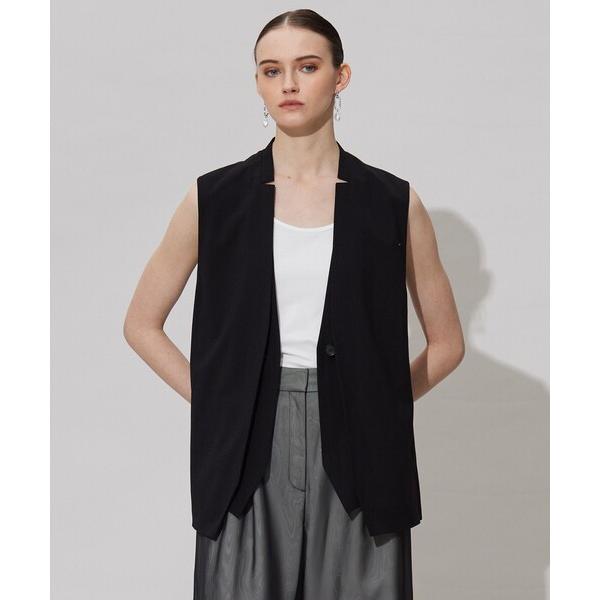 ベスト ジレ T/Rドライリネン ジレ レディース