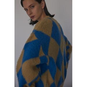 「BLACK BY MOUSSY」 長袖ニット FREE ブルー系その他 レディース