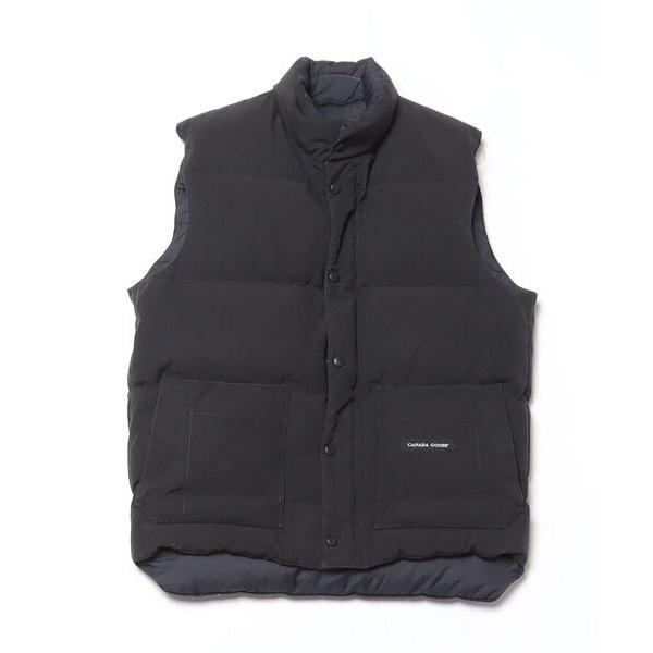 「CANADA GOOSE」 ダウンベスト M ブラック レディース