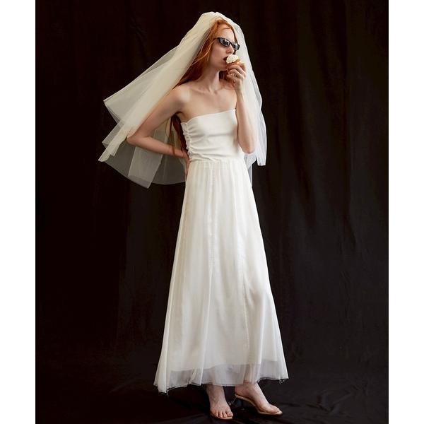 ロング スカート 4wayリブマキシスカート / 4way Ribbed Maxi Skirt