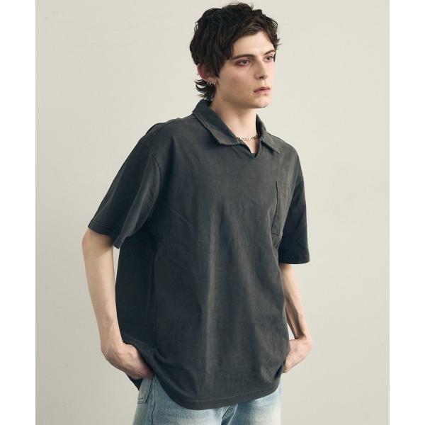 ポロシャツ 半袖 Pigment Heavyweight 10.5oz Polo Shirt / ピ...