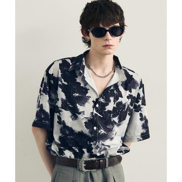 シャツ 半袖 Flower Pattern Short Sleeve Shirt / フラワーパター...