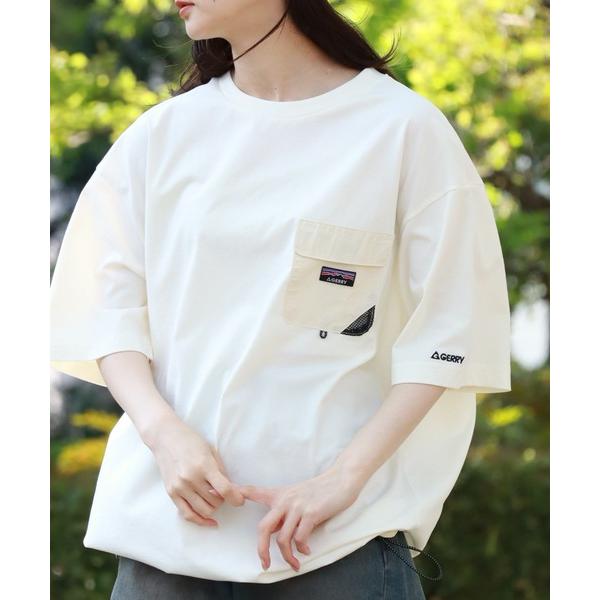 tシャツ 「GERRY/ジェリー」冷感天竺 ナイロンポケット付半袖Tシャツ メンズ レディース