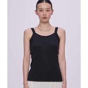 タンクトップ ノースリーブ カップ付きタンクトップ レディース