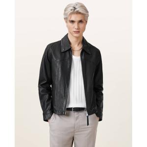 コート ジャケット NELLCOT ZIP UP LEATHER JACKET | NELLCOT ジップ アップ レザー ジャケット メンズ