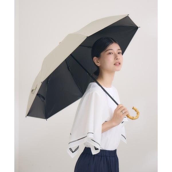 折りたたみ傘 「niftycolors/ニフティカラーズ」 完全遮光 晴雨兼用日傘 ピーチドロップ遮...