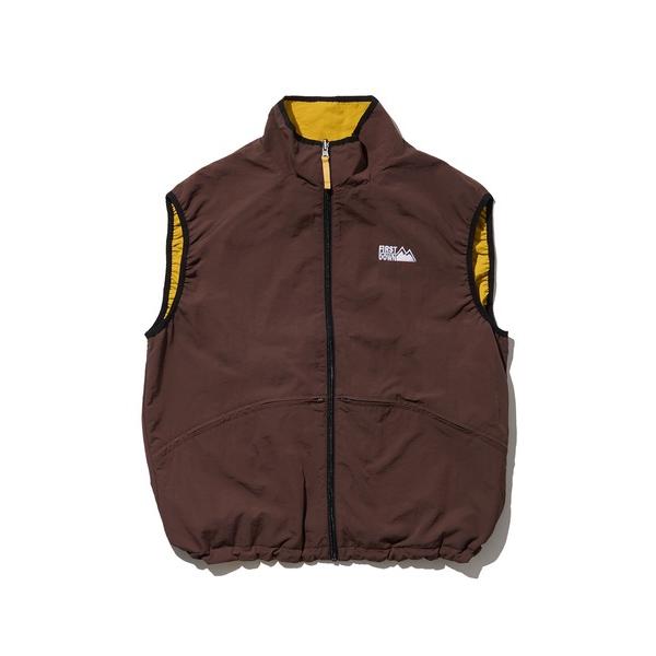 ベスト ジレ タスランナイロン リバーシブルベスト メンズ レディース