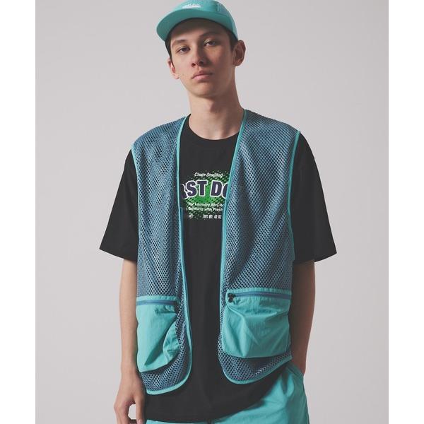 ベスト ジレ タスランナイロン メッシュベスト メンズ レディース