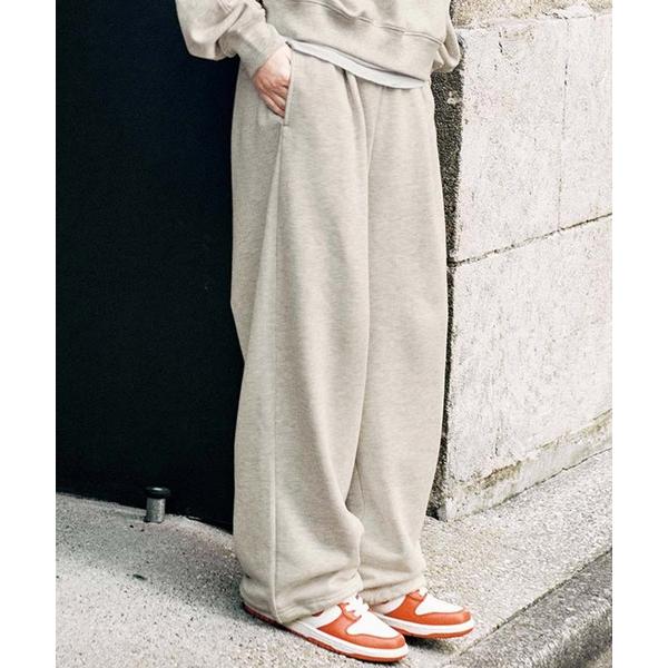 スウェットパンツ ジャージ ＢＲＡＮＤ　ＮＥＷ　ＭＩＸ　ＳＴＹＬＥ　セミワイドスウェットパンツ レデ...