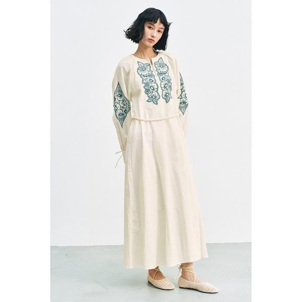 ワンピース ＢＲＡＮＤ　ＮＥＷ　ＭＩＸ　ＳＴＹＬＥ　エンブロイダリーワンピース