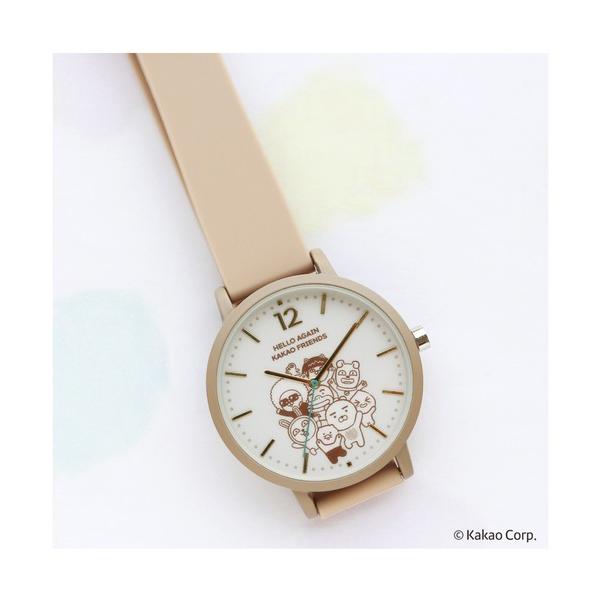 腕時計 カカオフレンズ シリコンベルトウォッチ BE FW レディース