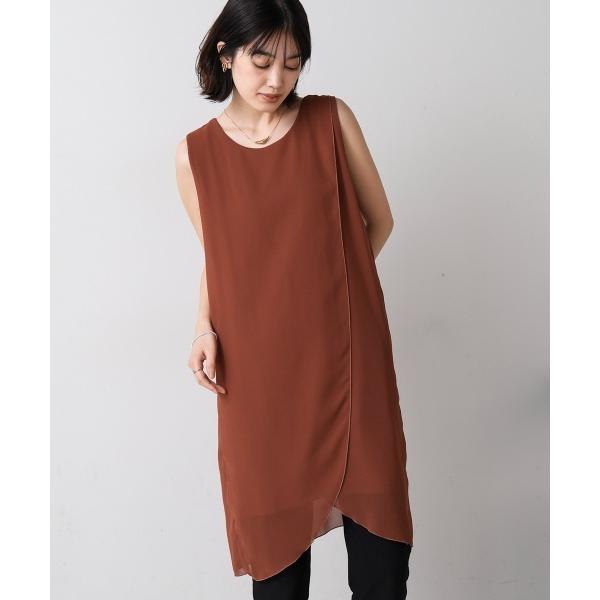 ワンピース シンプルストレートワンピース
