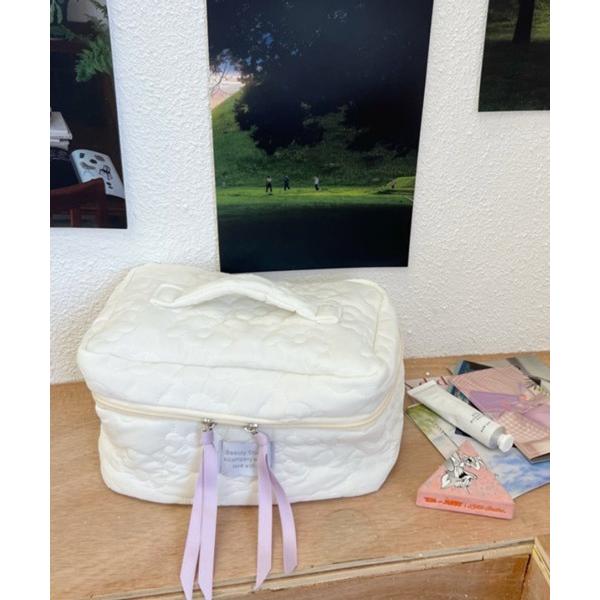 バッグインバッグ ポーチ Pochi Pouch/「２サイズ展開」花柄 キルティング ポーチ レディ...