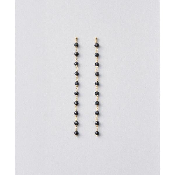 ピアス ピアス ステーション ブラックカルセドニー レディース