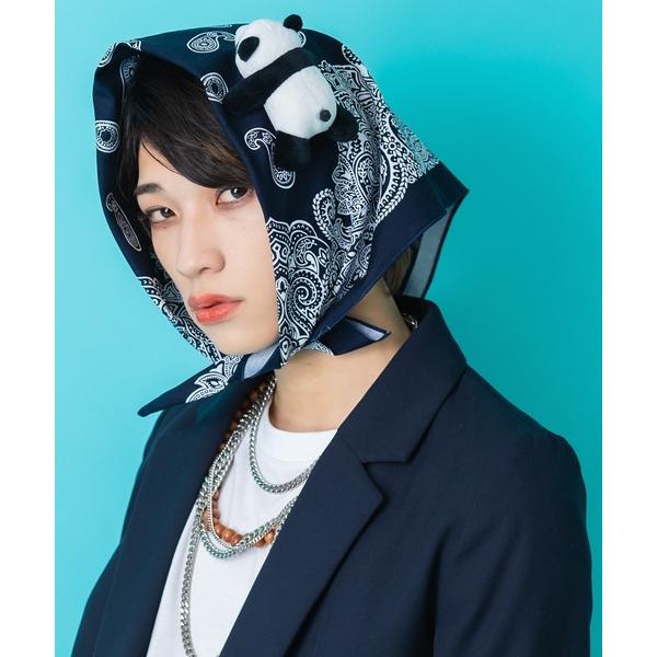 スカーフ バンダナ TEDDY ankoROCK ペイズリーバンダナスカーフ レディース メンズ